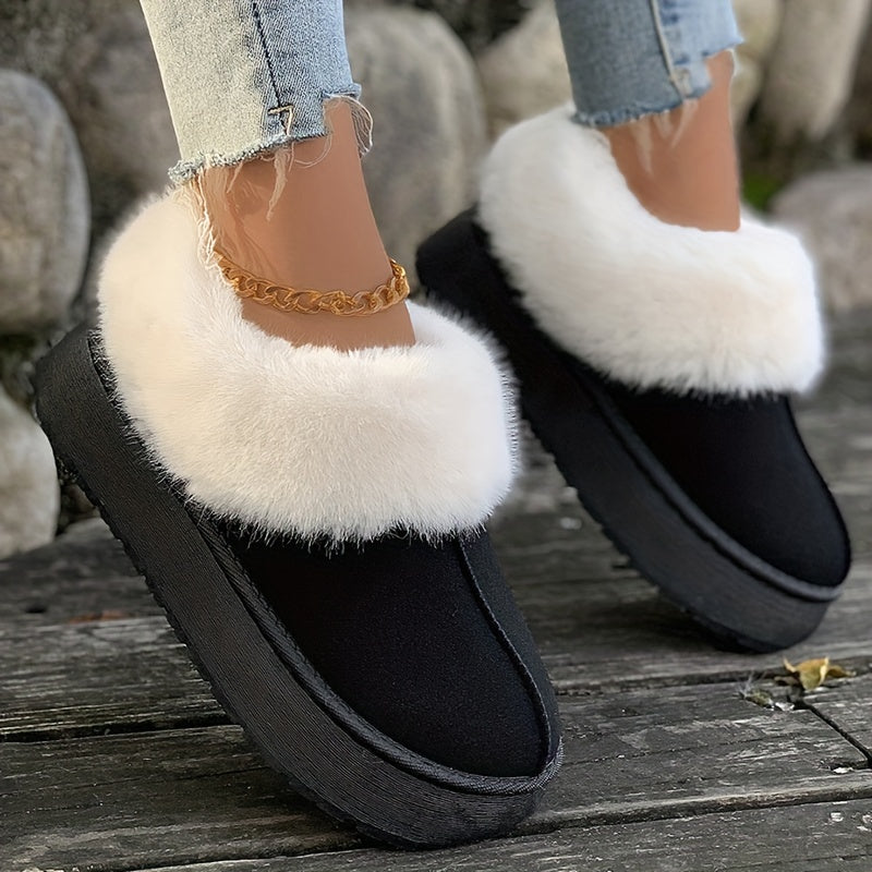 Plush Lined Snow Boots