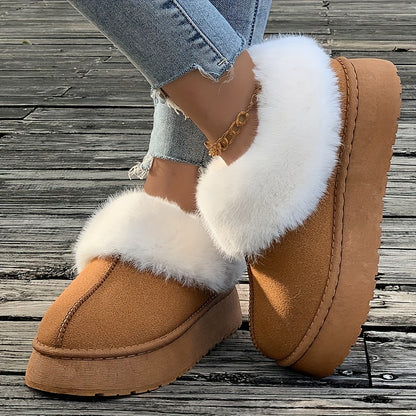 Plush Lined Snow Boots