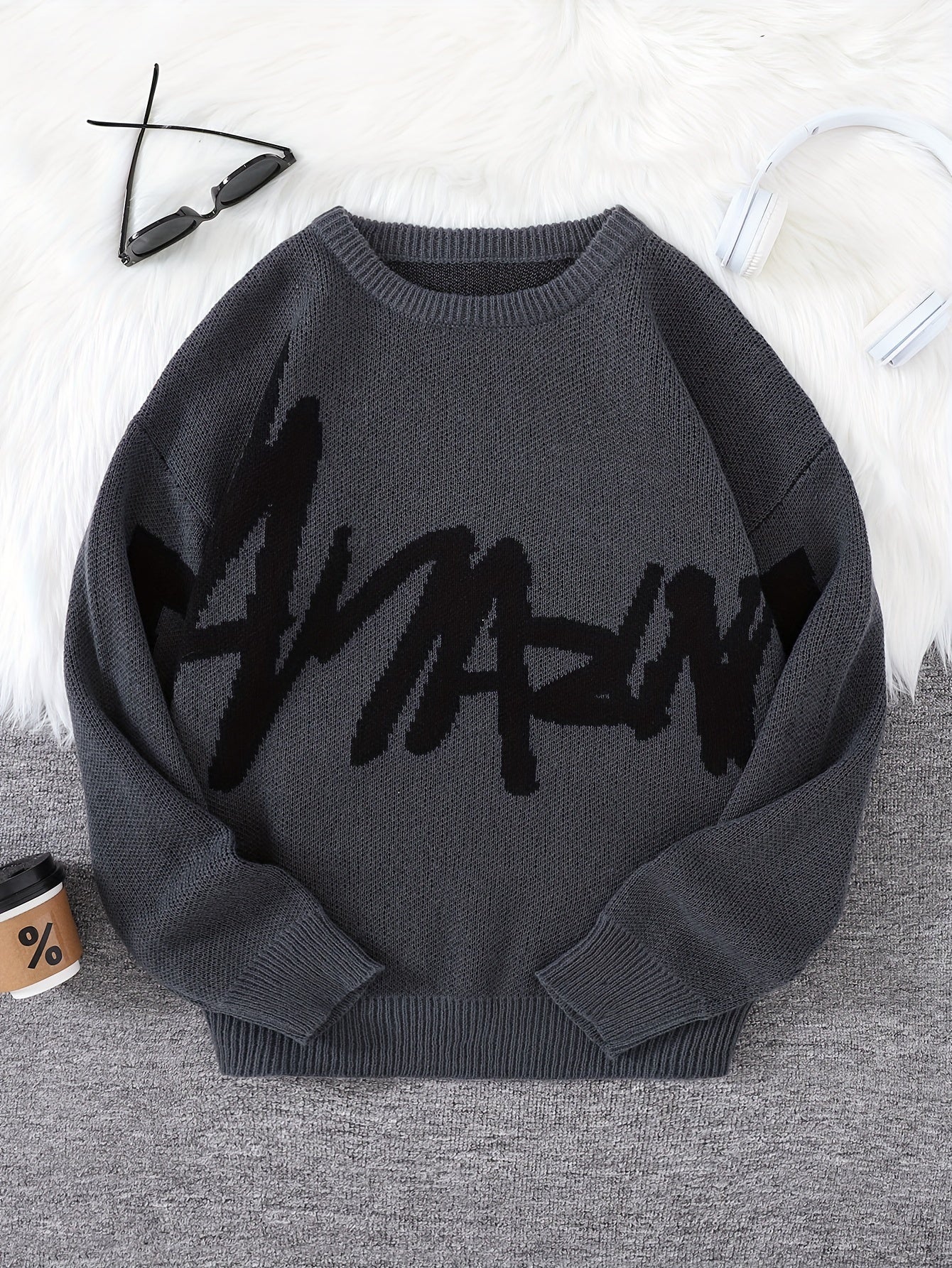 Casual Crew Neck Pullover