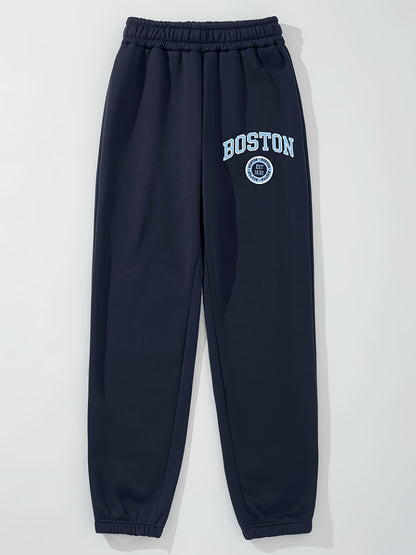 Boston Print Jogger Sweatpants