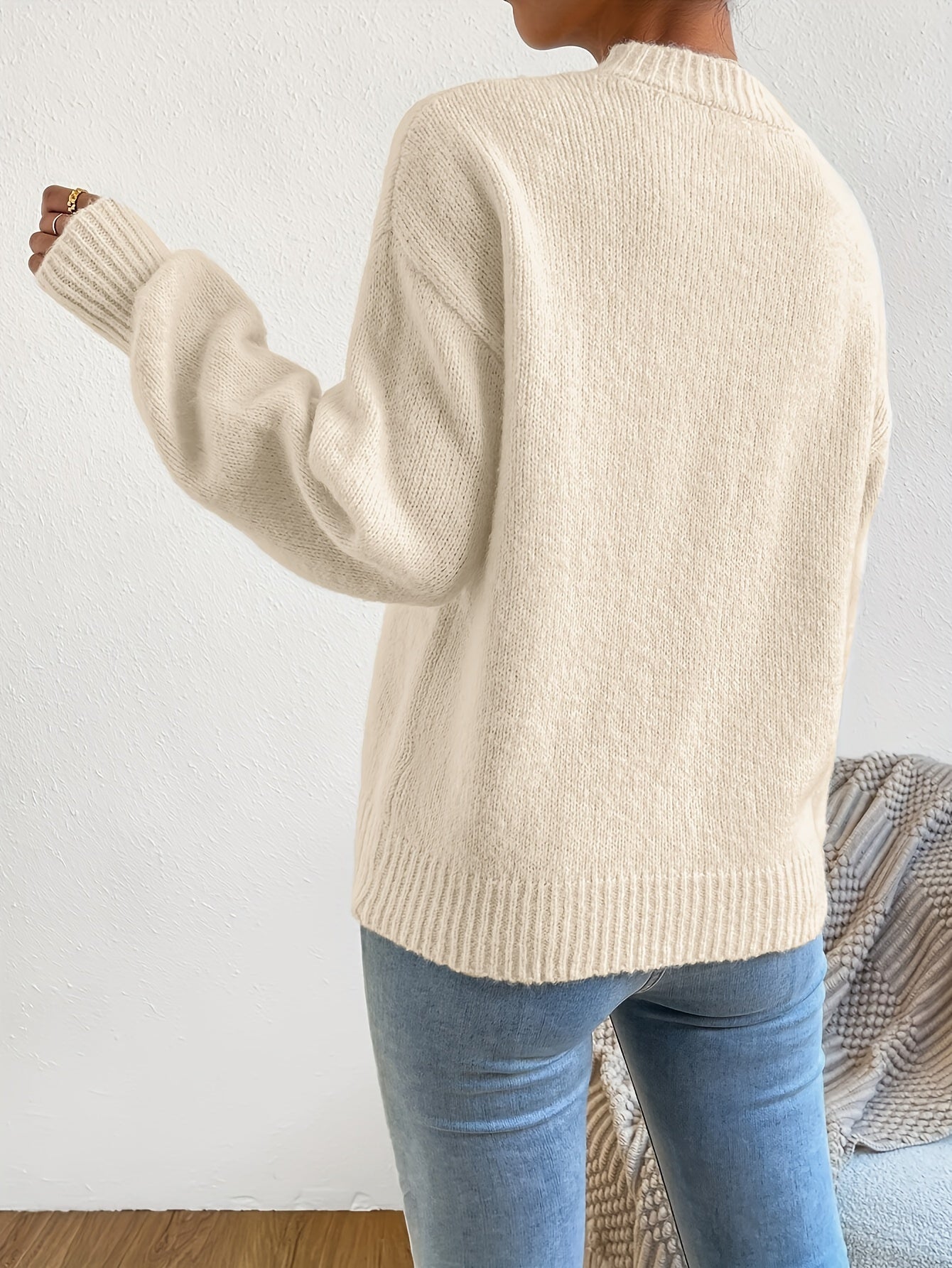 Long Sleeve Knitted Sweater