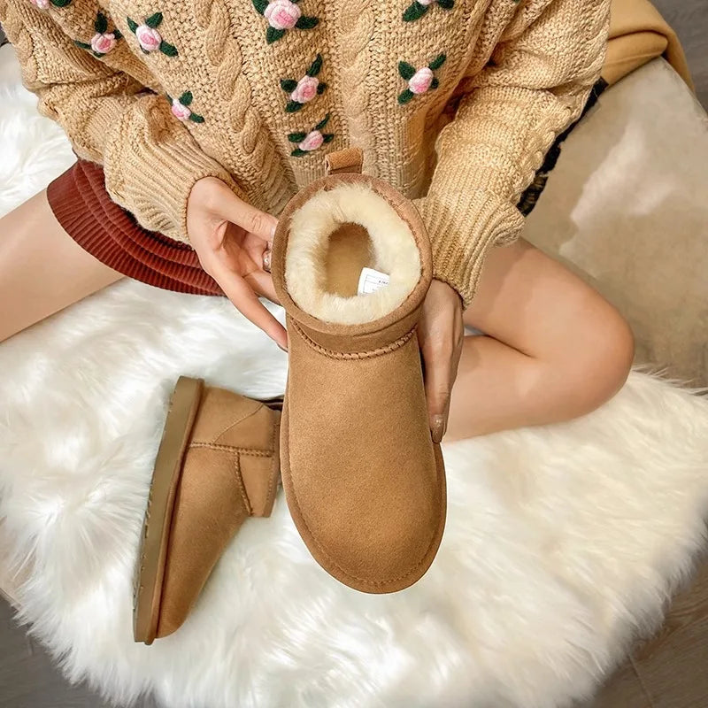 Classic Warm Wool Boots