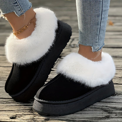 Plush Lined Snow Boots